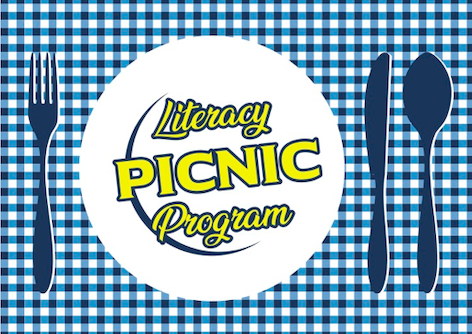 Literacy Picnic Program with place setting