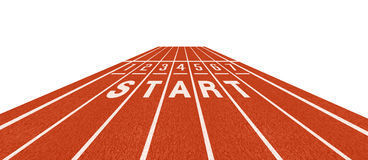 Picture of a running track