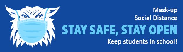 Stay Safe, Stay Open Logo