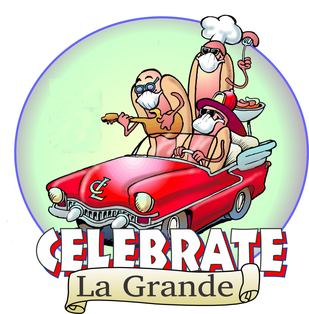 Celebrate La Grande with three silly hot dogs in a convertible care