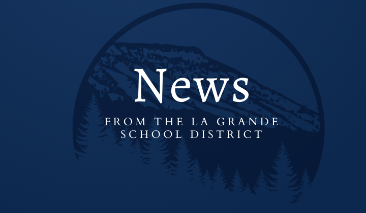 News from La Grande School District with logo