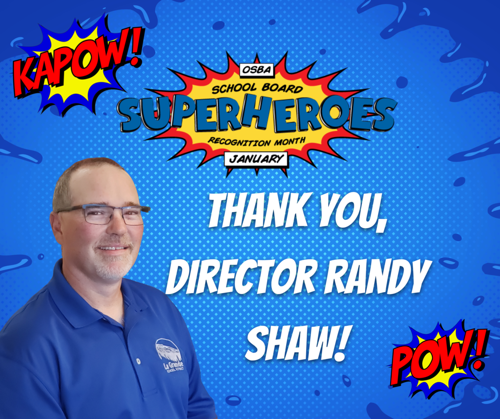 Thank you School Board Director Randy Shaw!