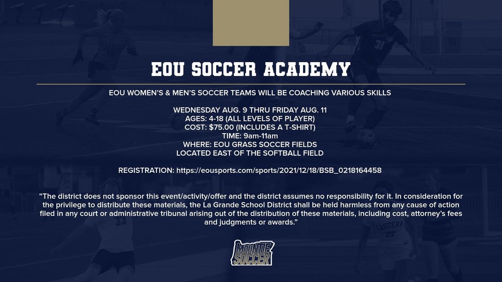 EOU Soccer Academy Details