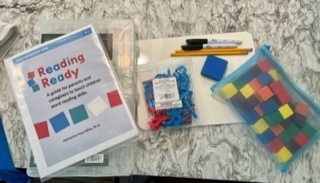 photograph of reading kit supplies